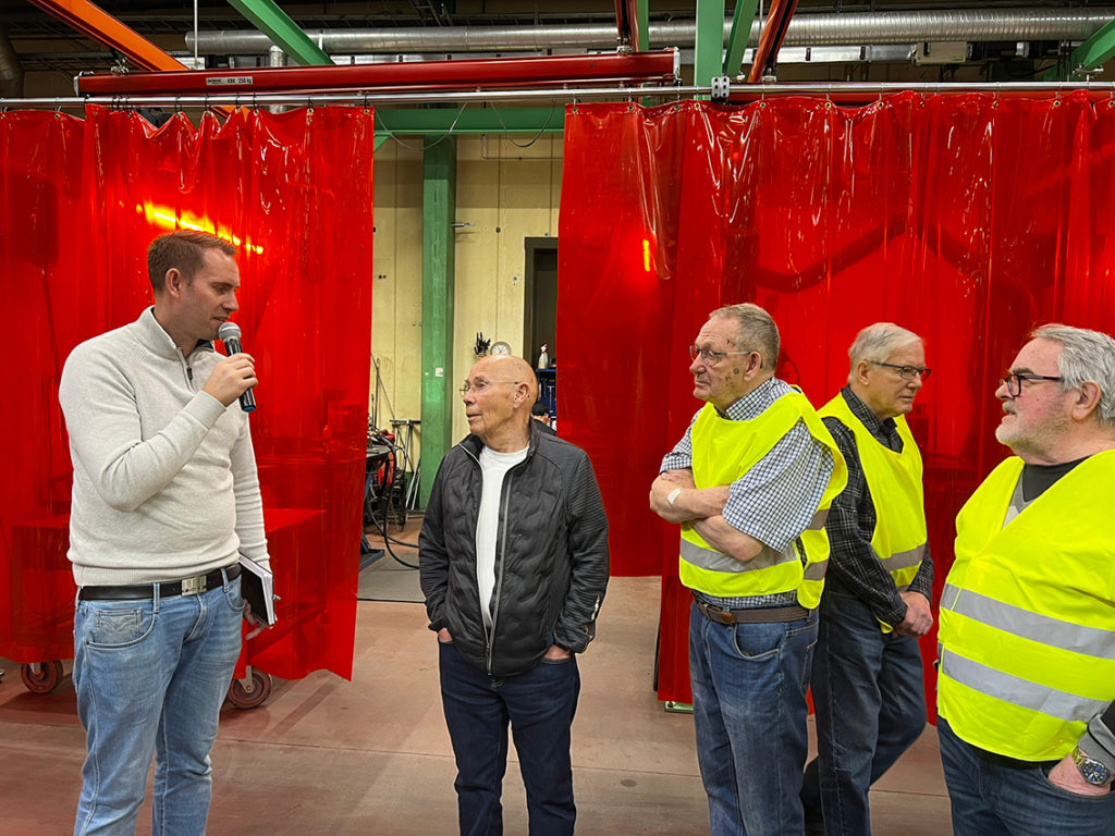 Patrik och Anders pratar om hydraulcyllindrar