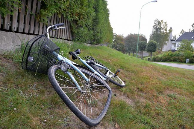 Många cyklar stjäls i Värnamo