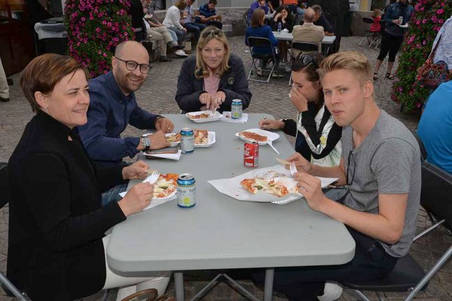 Italiensk matorgier i Värnamo