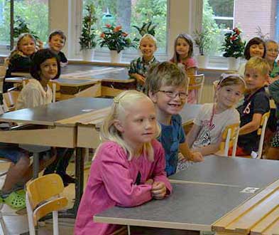 Skolstart på Trälleborgsskolan