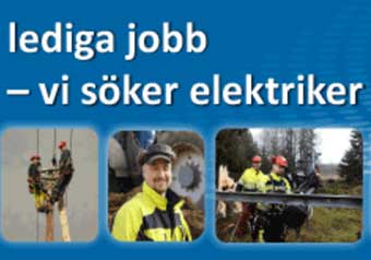 Ledigt jobb som elektriker