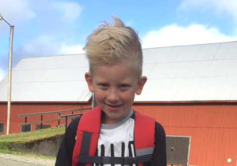 Eddie Johansson 6 år