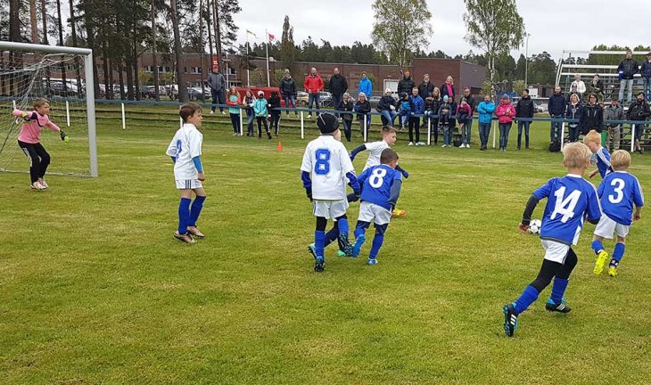 Fotbollens dag firades i Vaggeryd