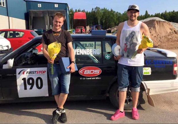Spännande i Sydsvenska Rallycupen