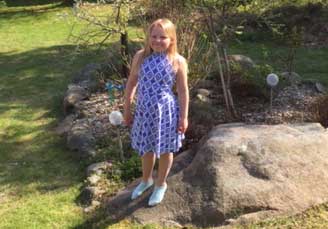 Hilda Svensson 8 år