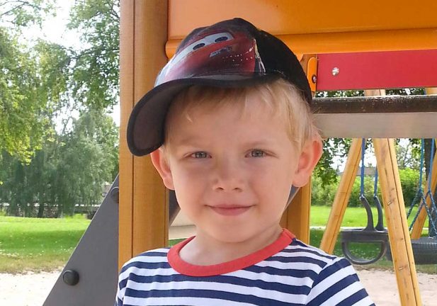 Hjalmar Hedlund 4 år