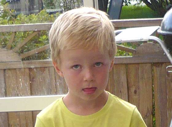 Liam Pettersson 6 år