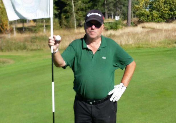 Rolf gjorde hole in one