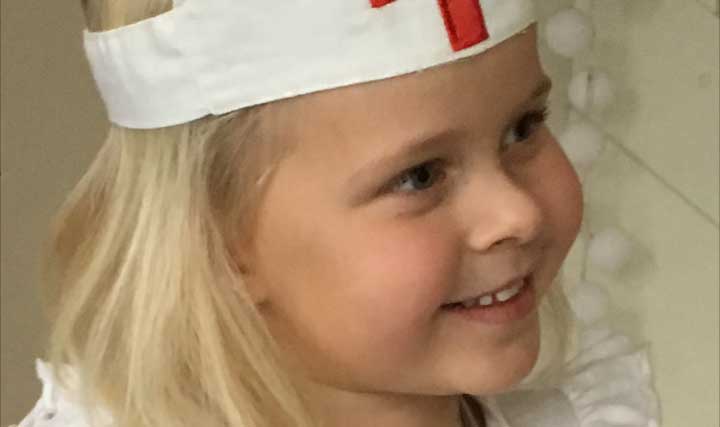 Inez Johansson 5 år