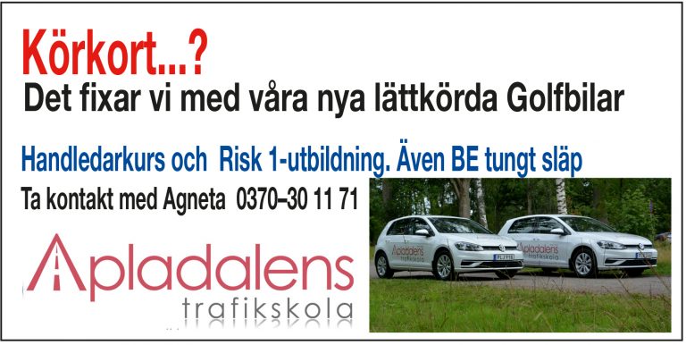 apladal trafik 187011-nyhet