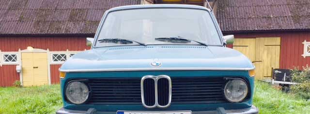 Christers första bil blev en BMW