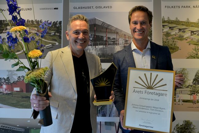 Bsv utsågs till årets företag i Jönköpings län