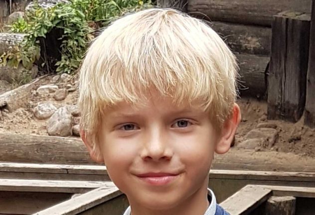 Hjalmar Hedlund 7 år