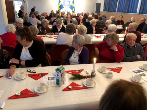 Grötfest hos SPF-seniorerna i Värnamo.