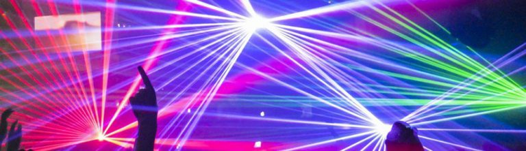 Stor lasershow i Värnamo till nyår