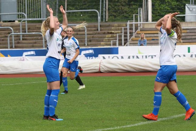 Bildspel: 4–0 för IFK-damerna mot Osby