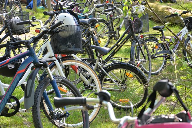 Stor ökning av cykelstölder – till och med vid polishuset