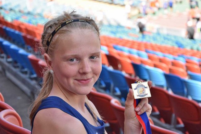 SM-brons och rekord i höjd för Emma Sandin