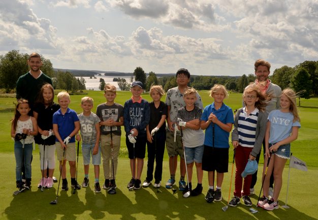 Golfskolan i Värnamo har börjat i dag