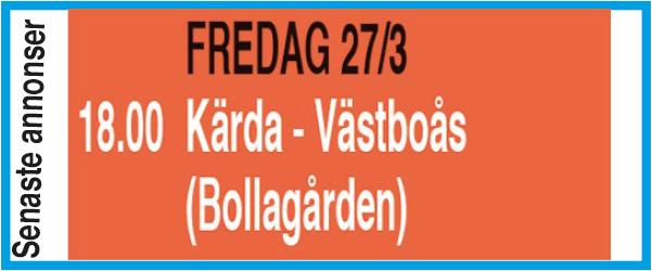 Senaste annonser
