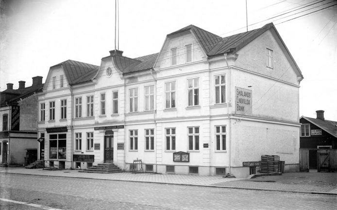 Del 28 om Värnamo 100 år: Smålands Enskilda Bank