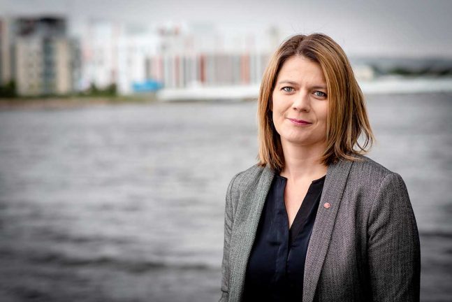 Riksdagsledamot talade på temadag