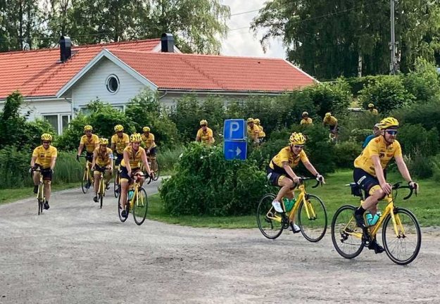 Team Rynkeby Lund besökte Tånnö