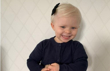 Mathilde Andersson 3 år