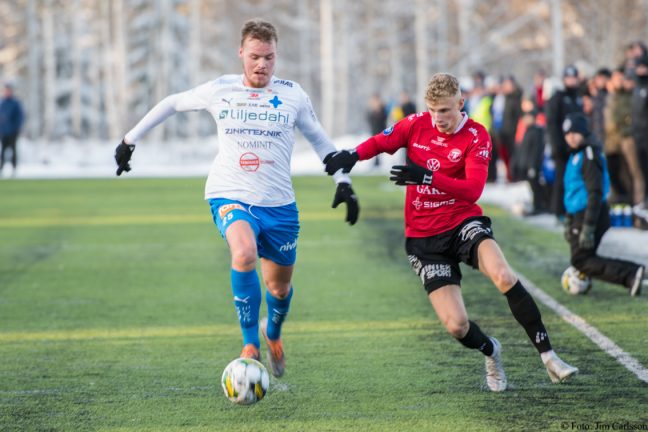 Victor Eriksson nobbar landslaget