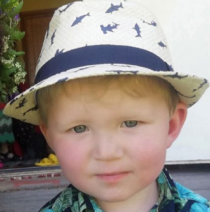 Gustav Sandberg 2 år