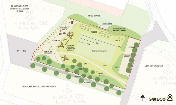 Skiss: Mossleplatån kan begåvas med tillfällig park 