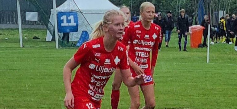 Målkalas för IFK-tjejerna i Gothia Cup