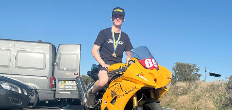 Linus trea i roadracing-SM: ”Underbart avslut på säsongen”