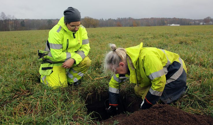 Arkeologisk undersökning påbörjad 