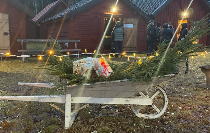 Stämningsfullt på Åkers julmarknad