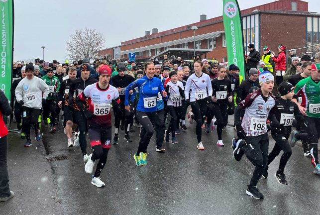 Frida och Isac vann Sylvesterloppet