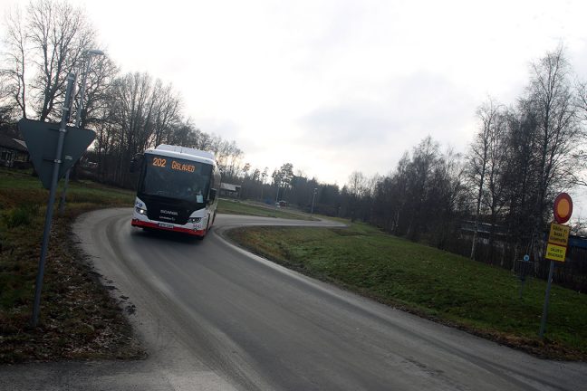 Ny skyltning på bussgator