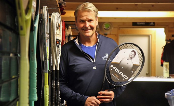 Racketshop nyöppnar: ”En raritet”