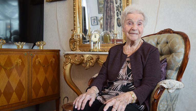 Maud Helin 100 år