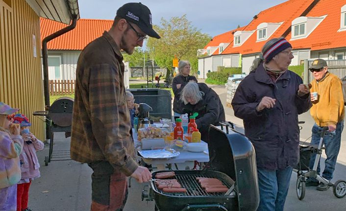 En glädjefylld städdag