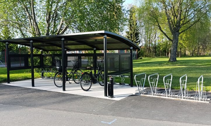 Så mycket kostade cykelparkeringen