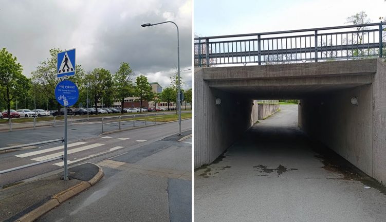 Vill öka tryggheten på övergångsställen och i tunnlar