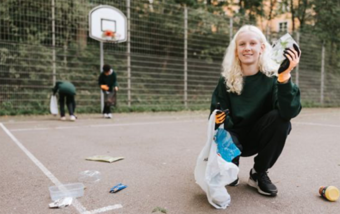 Över tusen skräphjältar i kommunen
