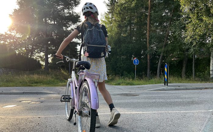 Vill ha cykelutbildning för skolelever