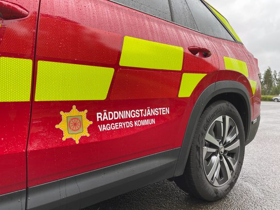 Kraftig brand  – misstänkt mordbrand utreds