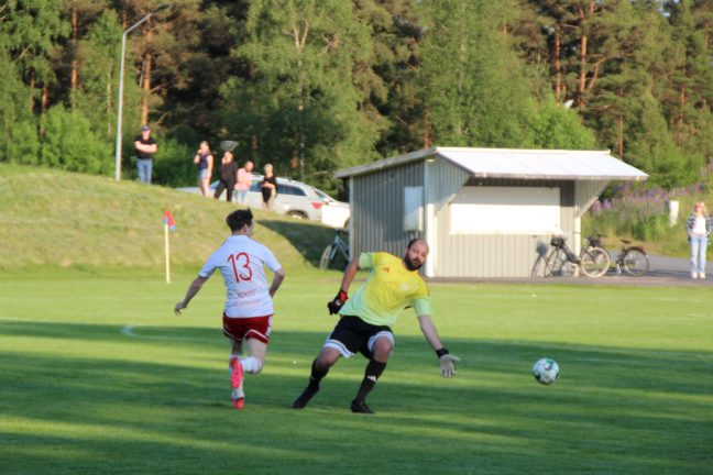 Tajt match för Västboås