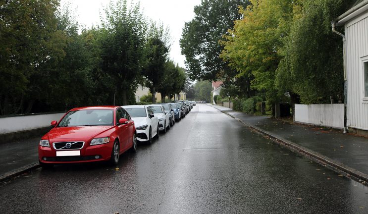 Gatuparkeringar väcker känslor
