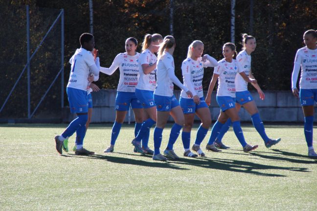 Bildextra – IFK:s damer avslutade med seger