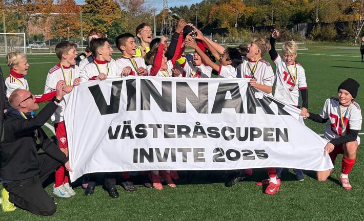 Serieseger, topp tre och guldglans i Västerås