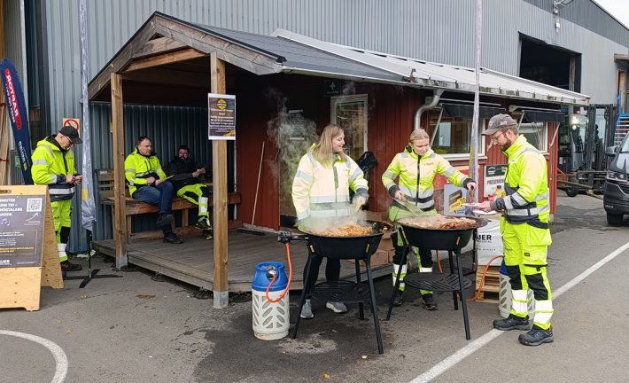 Bildspel: En välbesökt kampanjdag